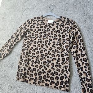 Long sleeve cashmere shirt